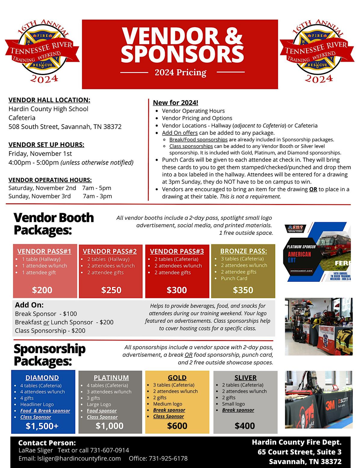 16th Annual TRTW - Vendor & Sponsorship Registration