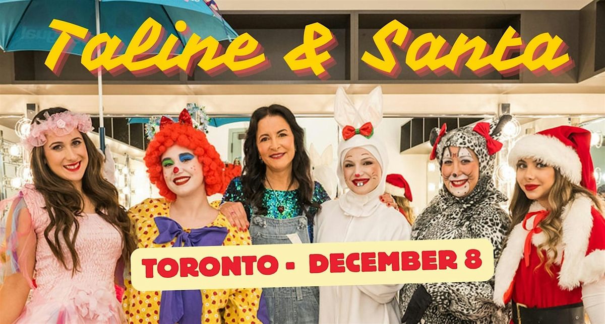 Taline & Santa in Toronto