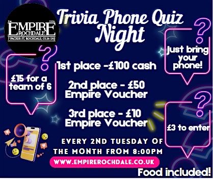 Empire Virtual Phone Quiz