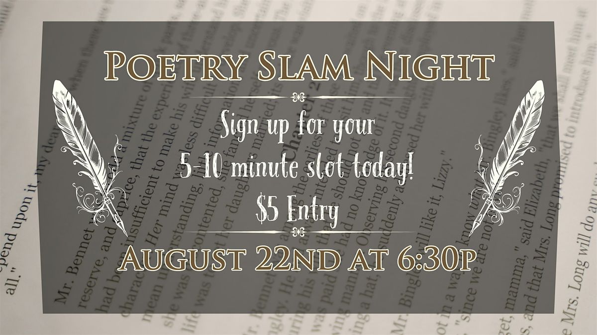 Poetry Slam Night at On Par Entertainment