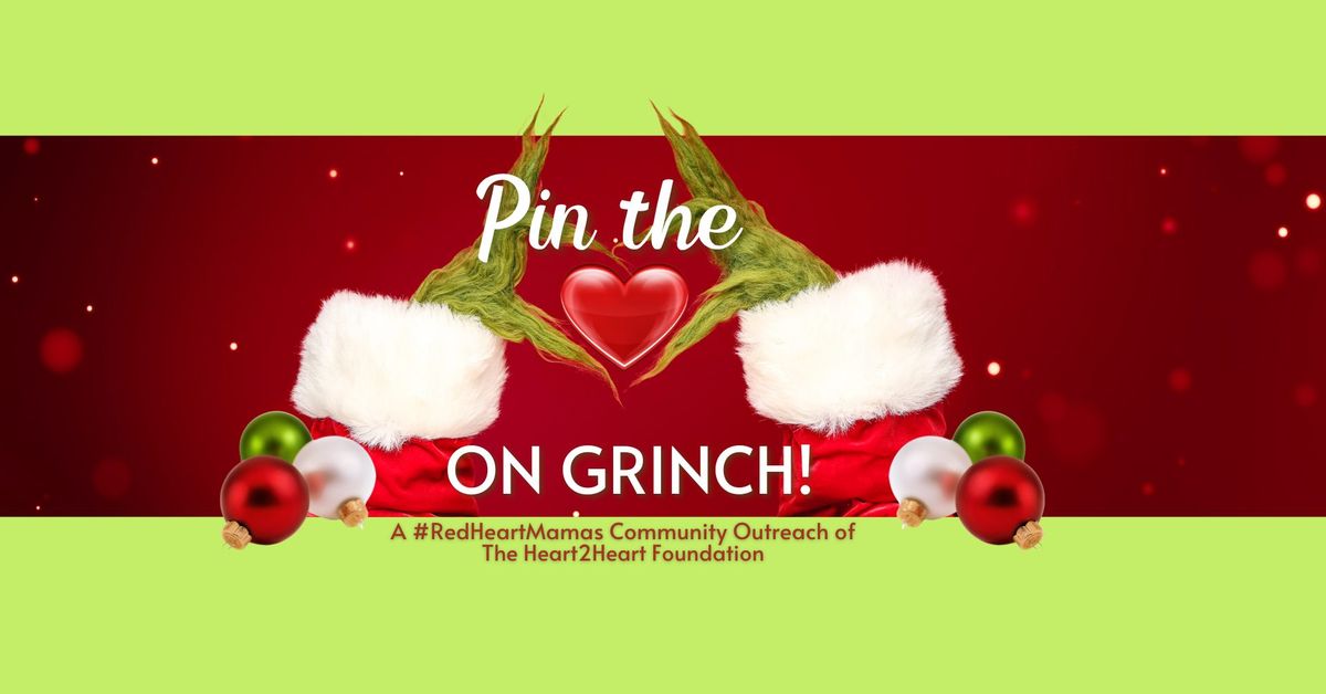 Pin the Heart on Grinch!