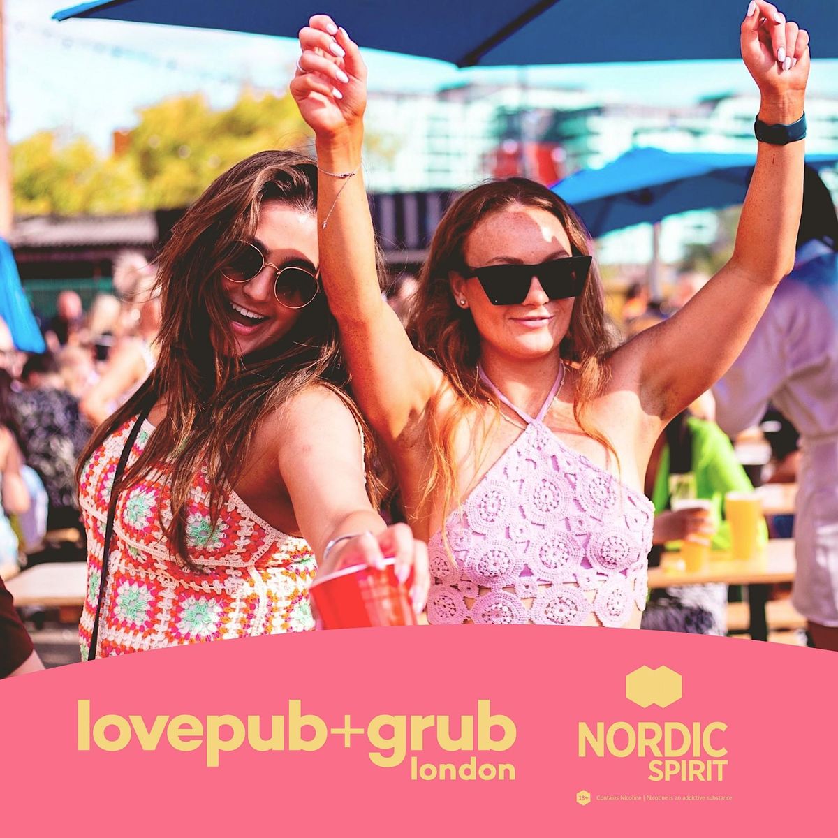 Love Pub + Grub Sat 20th August 2022, Morden Wharf Terrace, London, 20 August 2022