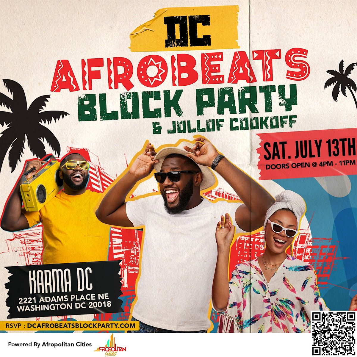 NYC Afrobeats Block Party  & Jollof Cook-off