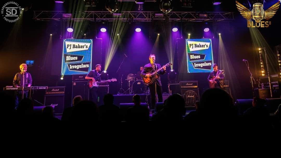 PJ Baker's Blues Irregulars at Stoughton Booze N Blues Festival