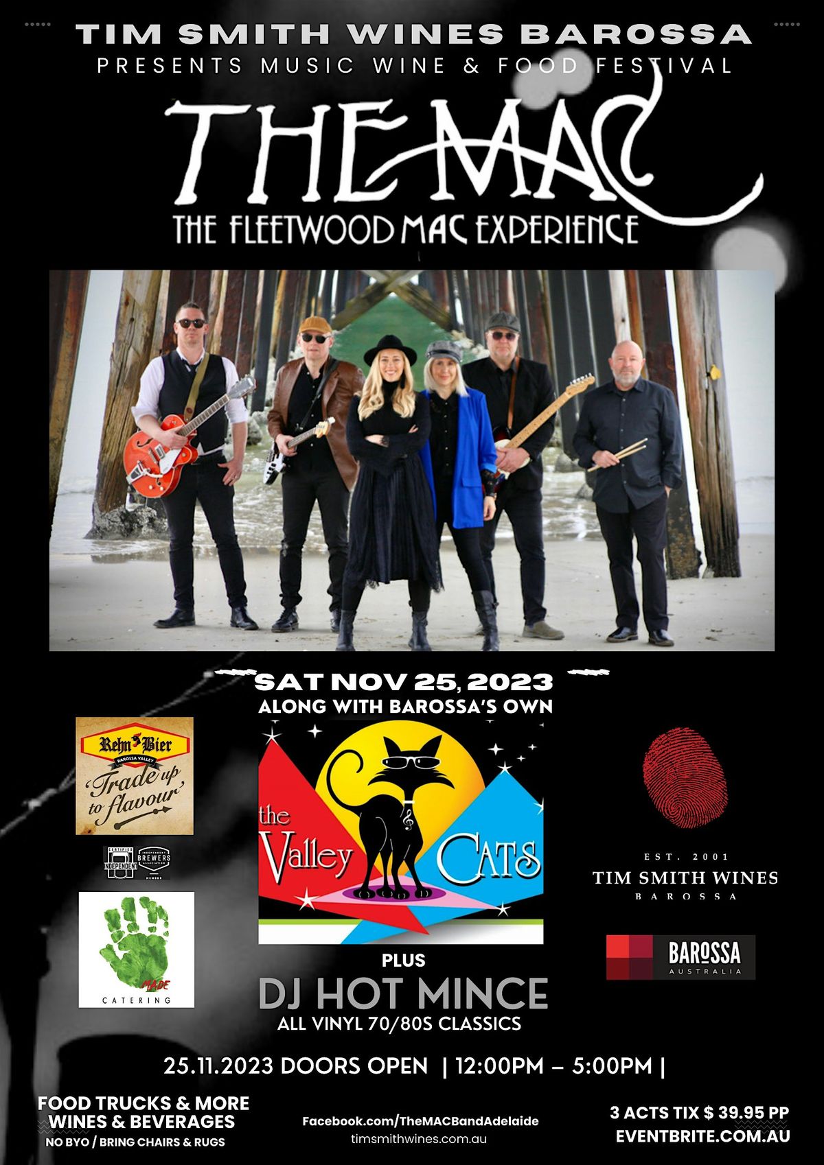 The MAC Band -Fleetwood Mac Experience & Funk Fusion @ Lloyd Brothers Wines