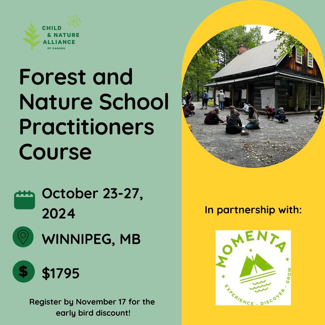 Forest and Nature School Practitioners Course - Winnipeg, MB