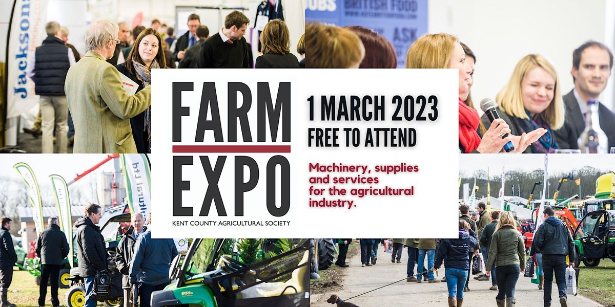 Farm Expo 2023, Kent County Agricultural Society, Maidstone, 1 March 2023