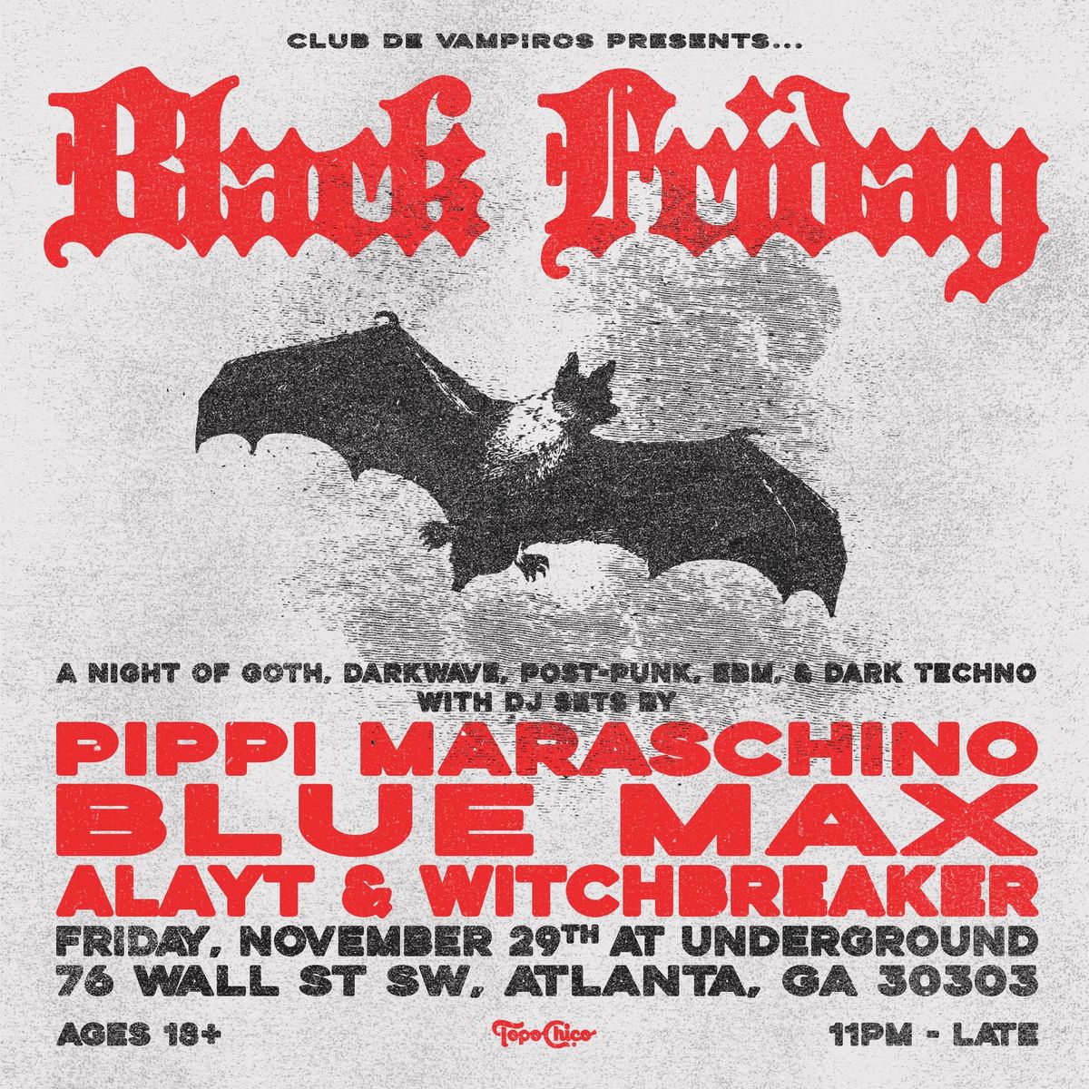 Club de Vampiros Presents: Black Friday