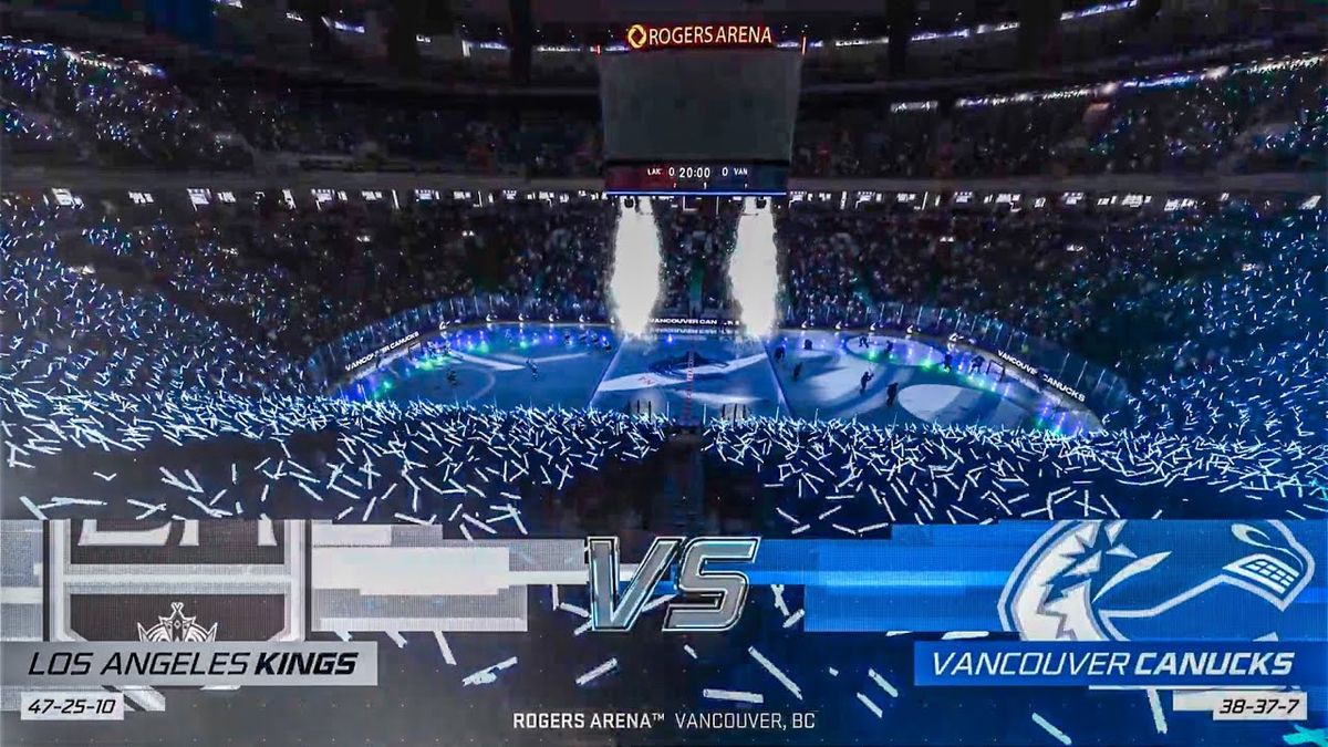 Los Angeles Kings at Vancouver Canucks at Rogers Arena