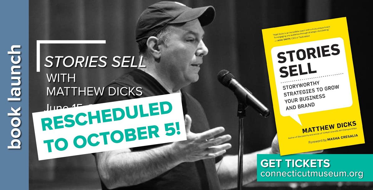 Book Launch: "Stories Sell" by Matthew Dicks