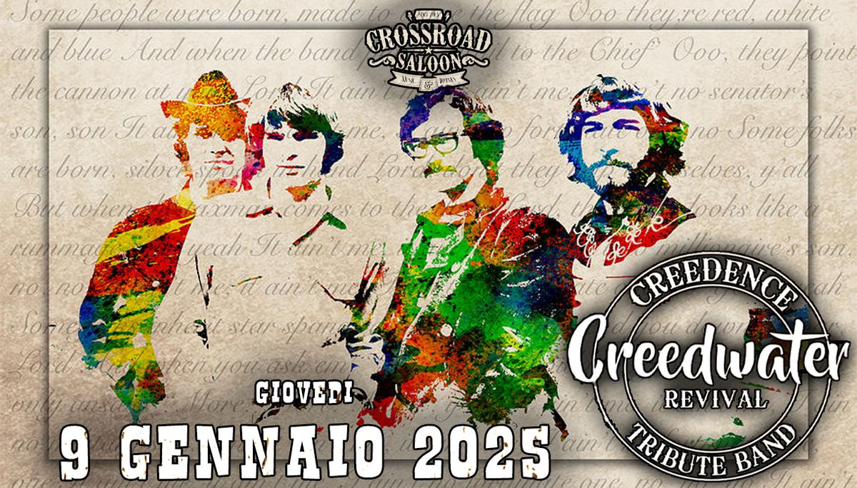 CreedWater Revival Live Show @ Crossroad Saloon