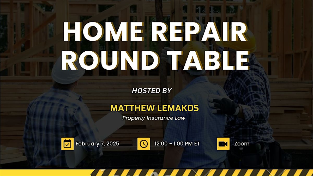 Home Repair Roundtable