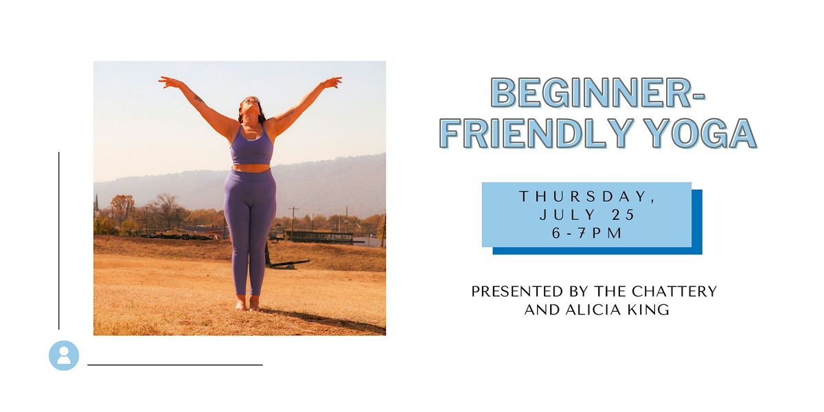 Beginner-Friendly Yoga - IN-PERSON CLASS