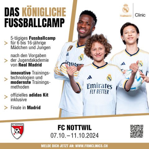 Fund. Real Madrid Fussballcamps beim FC Nottwil