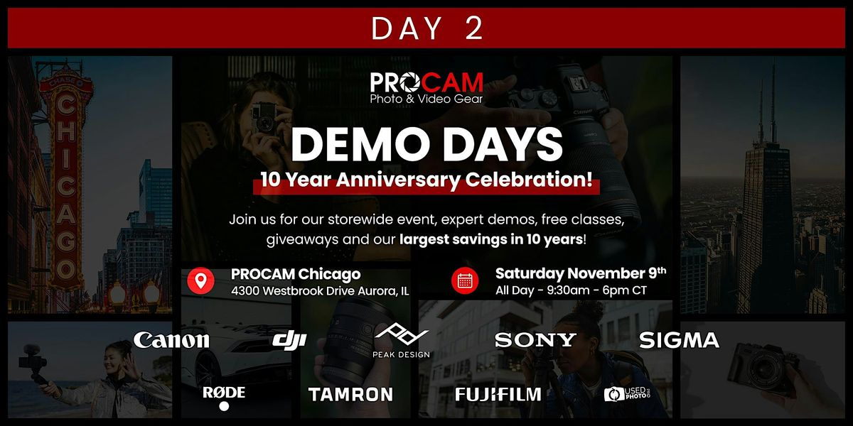 Fall Demo Days at PROCAM Chicago - Day 2