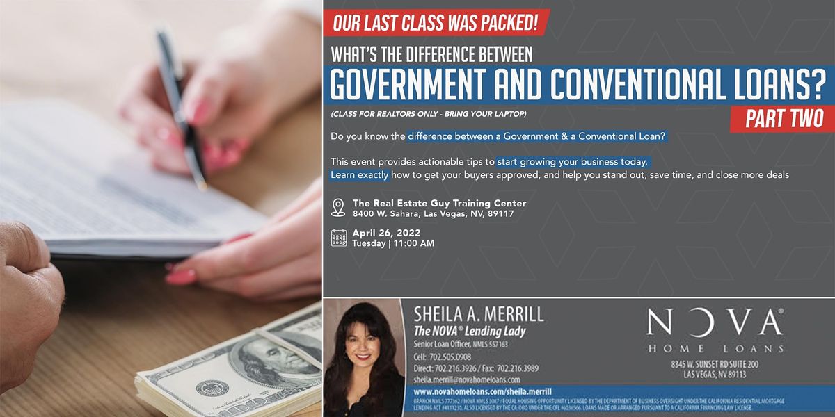 Whats the Difference Between Government and Conventional loans Part 2
