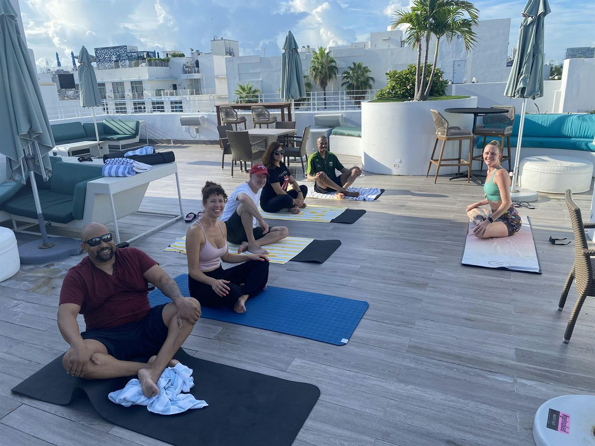 Rooftop Breathwork and gentle flow yoga