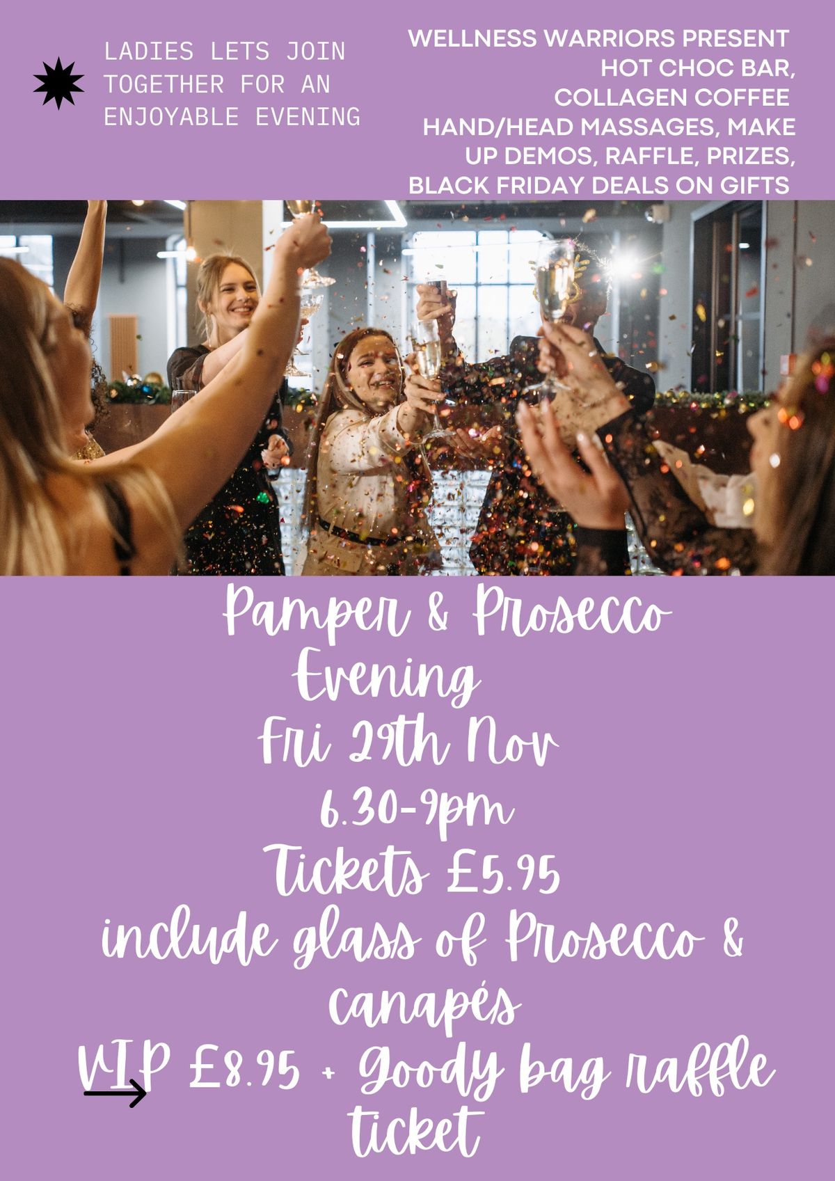 Pamper & prosecco