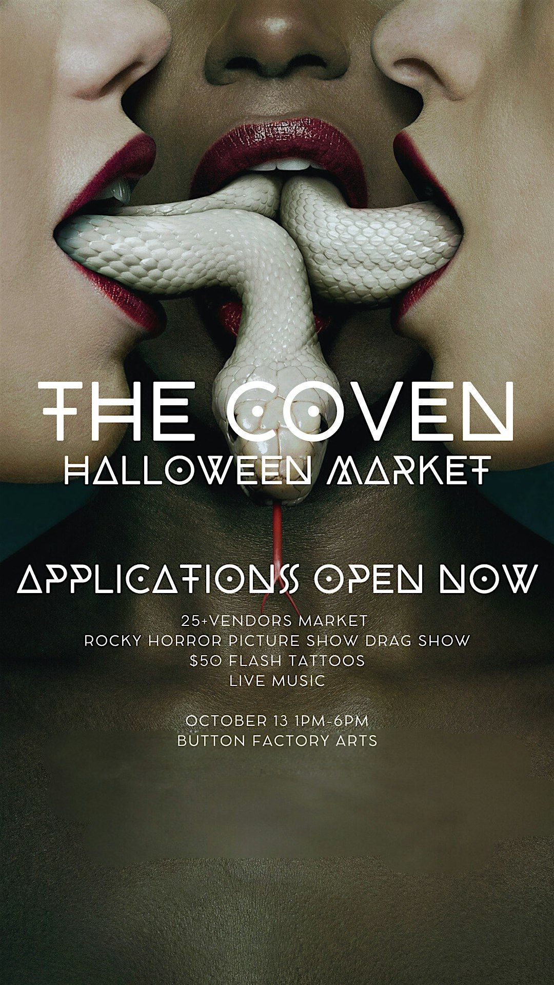 Riot Queer Events Presents -The Coven Halloween Market