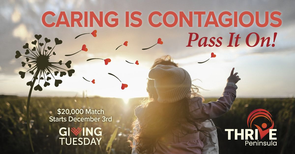 #GivingTuesday2024 - Caring is Contagious, Pass it on!