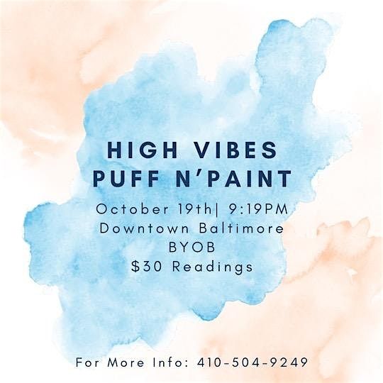 High Vibes: A Tarot Puff and Paint Experience