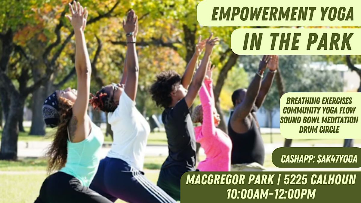 Empowerment Yoga in the Park (Sundays)