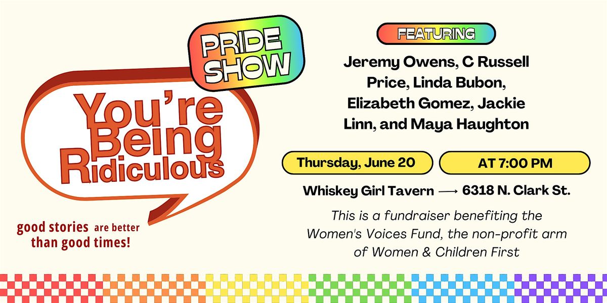 You're Being Ridiculous: Pride Show!