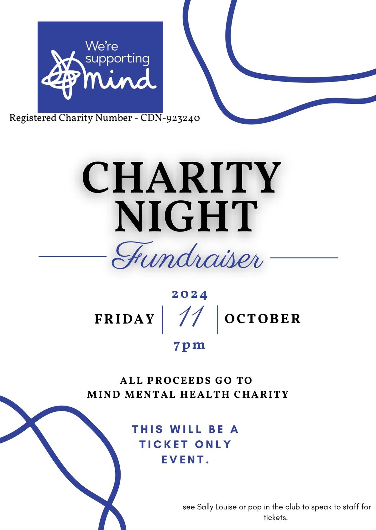 MIND Charity Night 