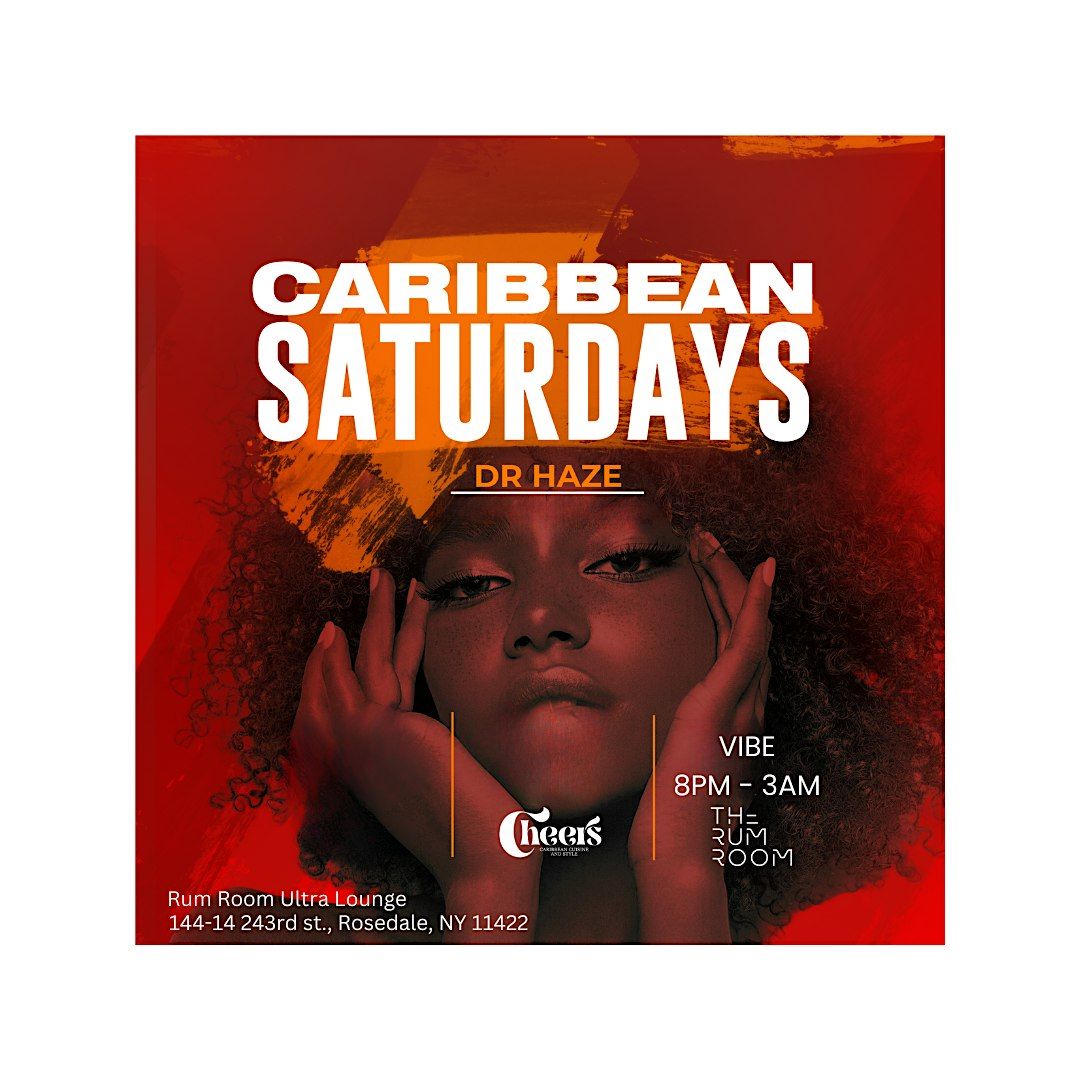 Caribbean Saturdays in Rum Room Lounge for 25 and older