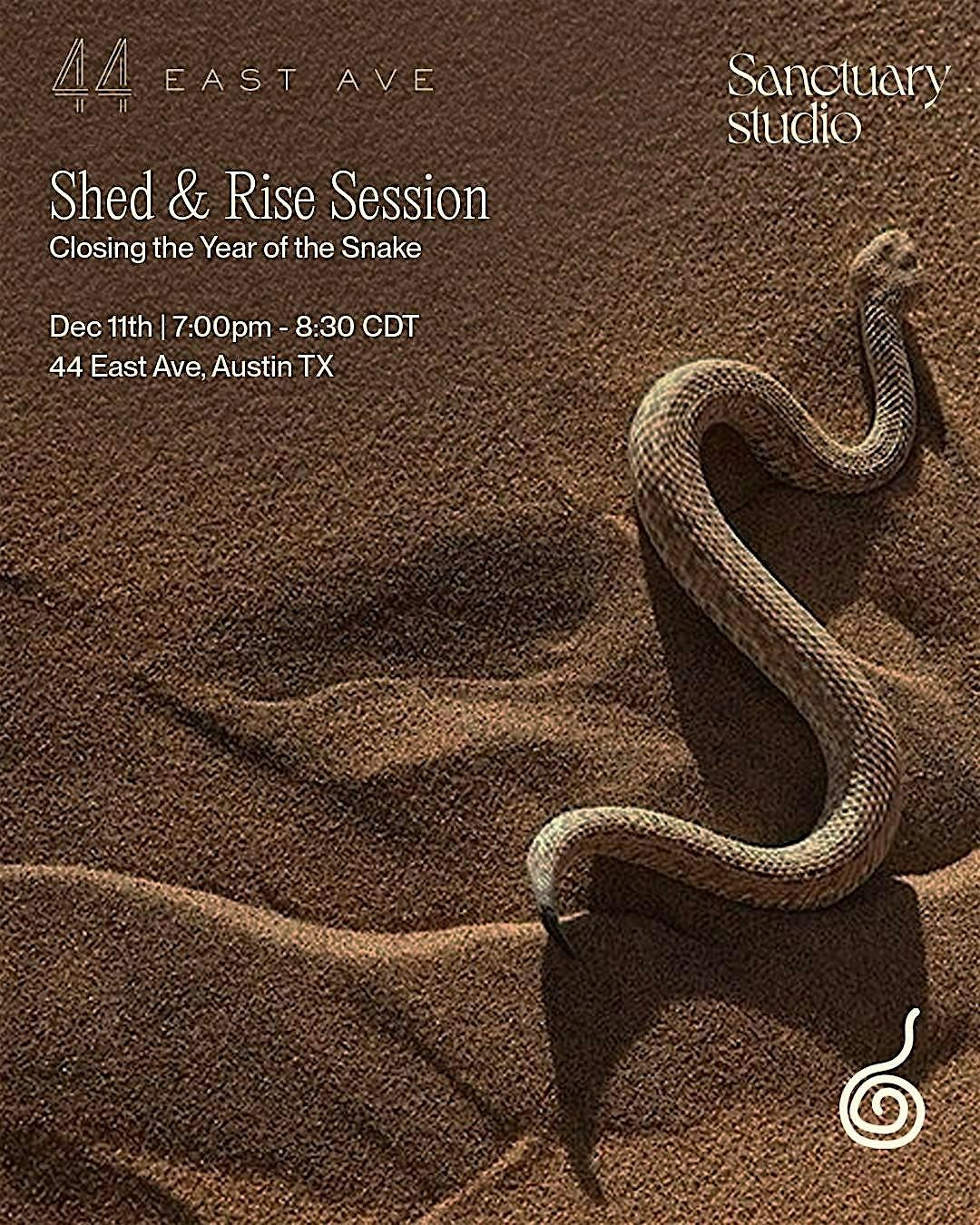 Shed & Rise Session:Closing the Year of the Snake | Dec. 11th 2025