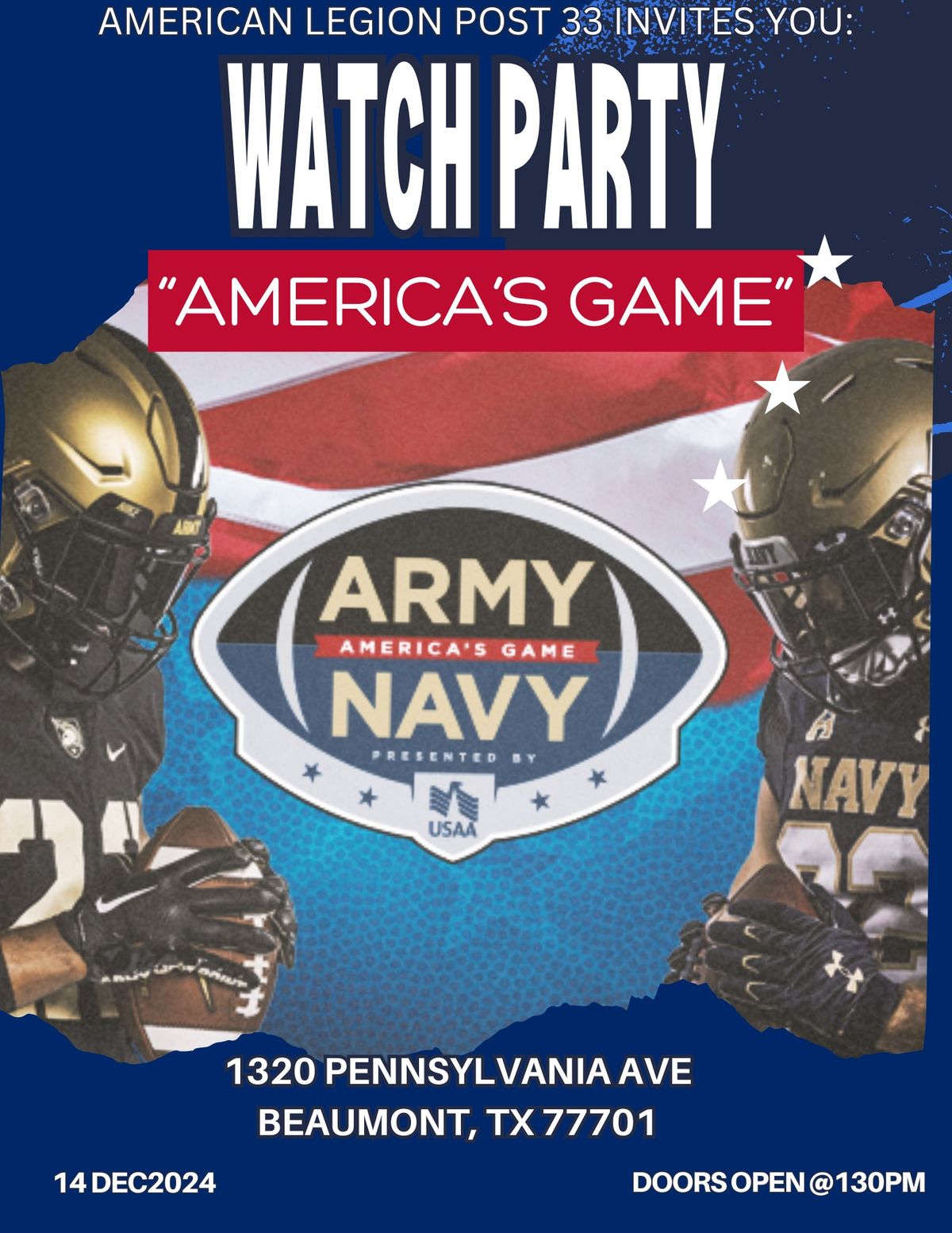 Army vs. Navy Watch Party