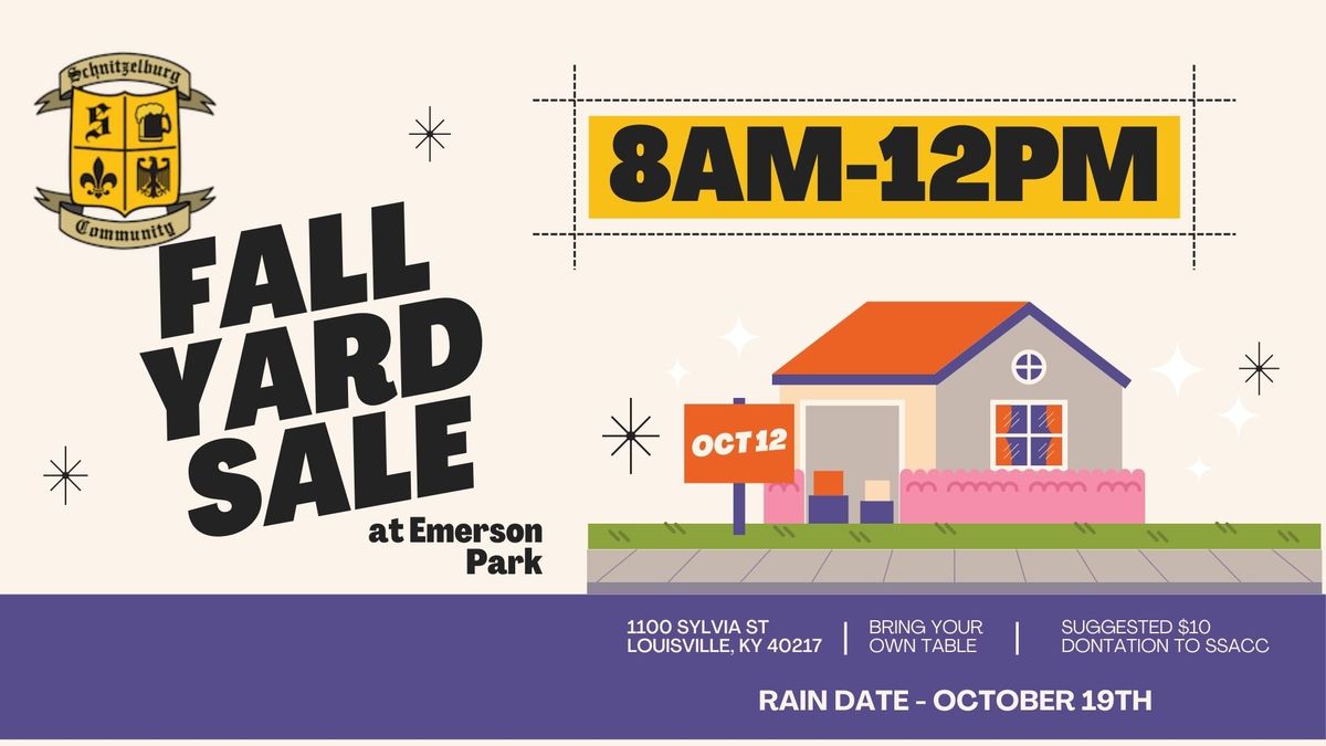 SACC Fall Community Yard Sale