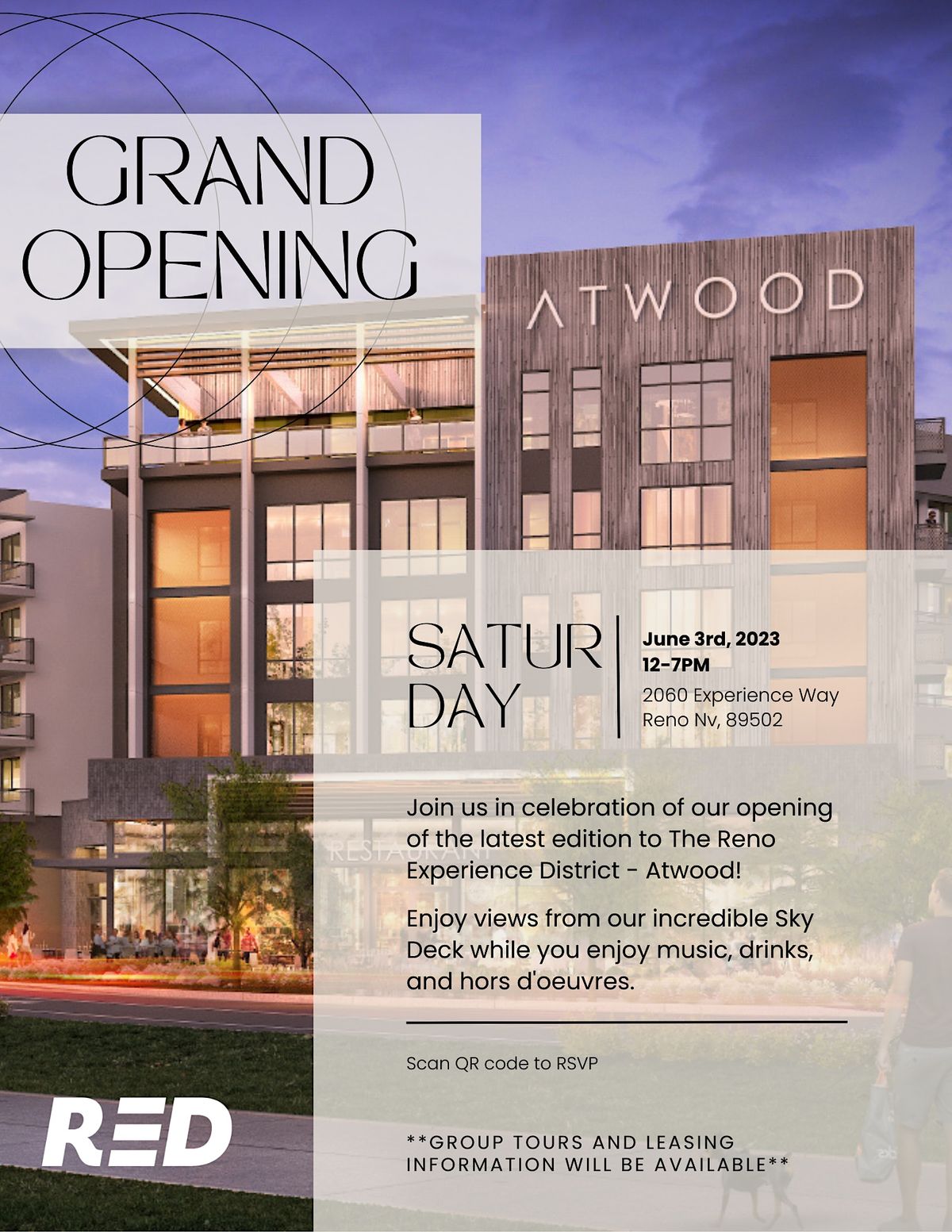 Atwood Grand Opening, Atwood at RED, Reno, 3 June 2023