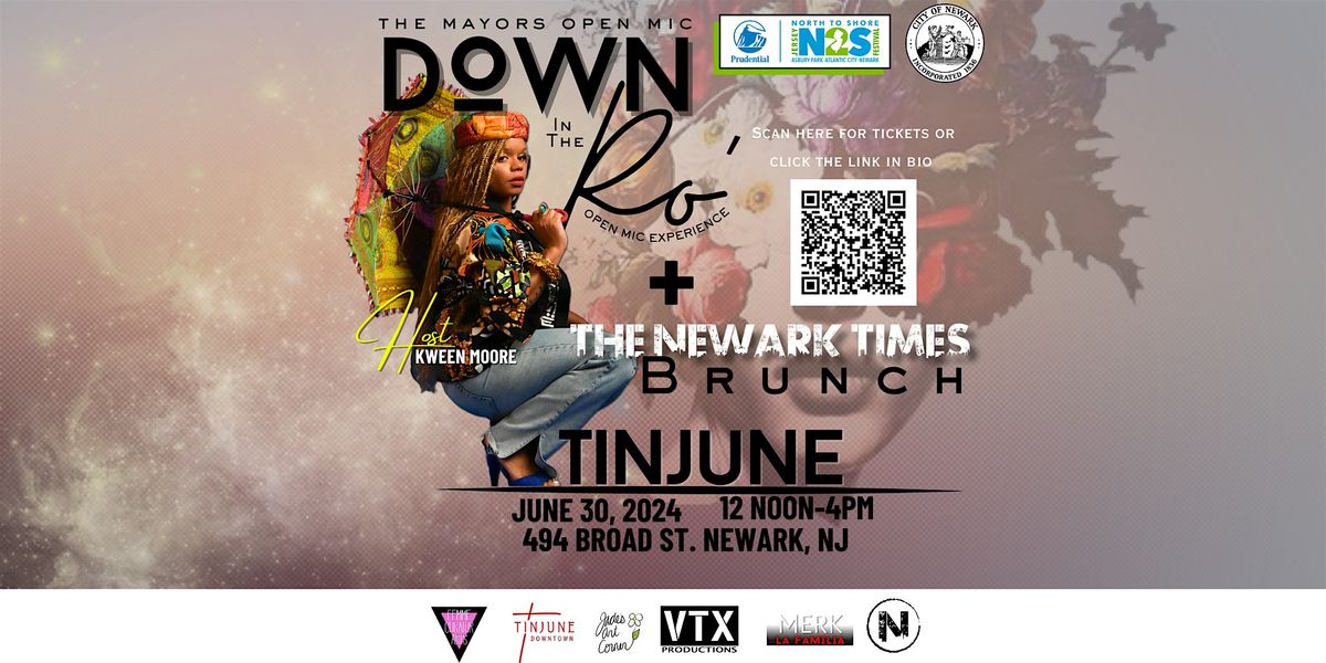 Down in the Ro: Open Mic Series x The Newark Times Brunch