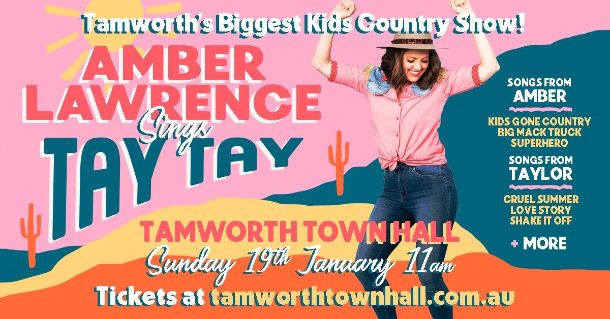 TAMWORTH'S BIGGEST KIDS COUNTRY SHOW - AMBER LAWRENCE SINGS TAY TAY AND MORE