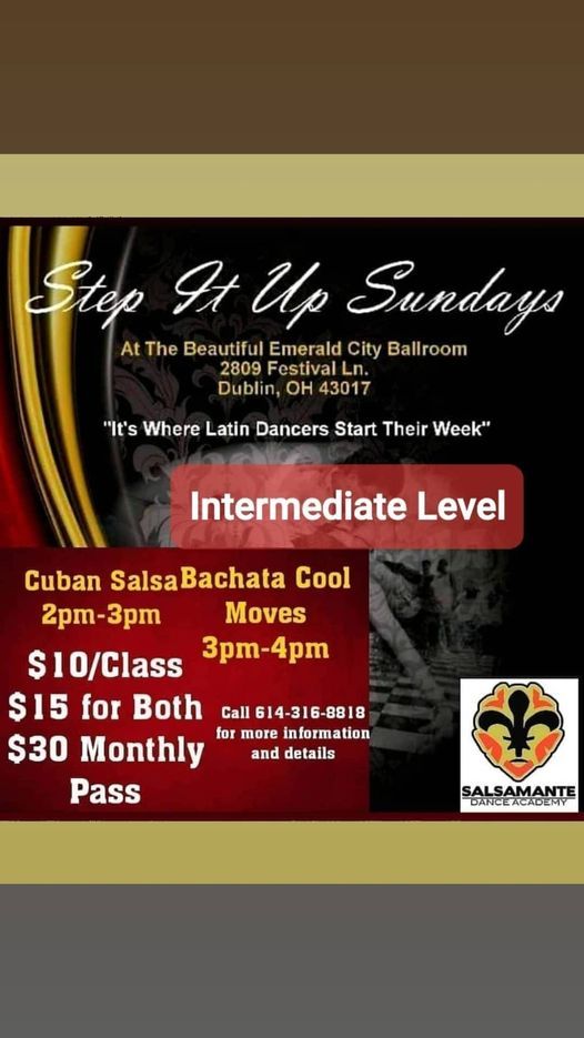 Step It Up Sundays - Intermediate Level