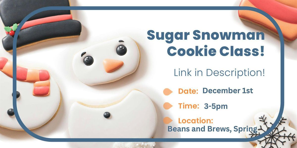 Holiday Sugar Cookie Decorating Class