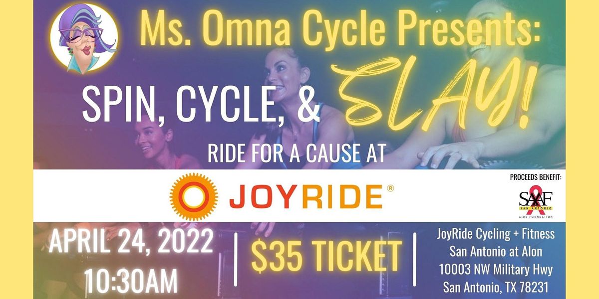 Spin, Cycle, Slay - Spin Class for a Good Cause!