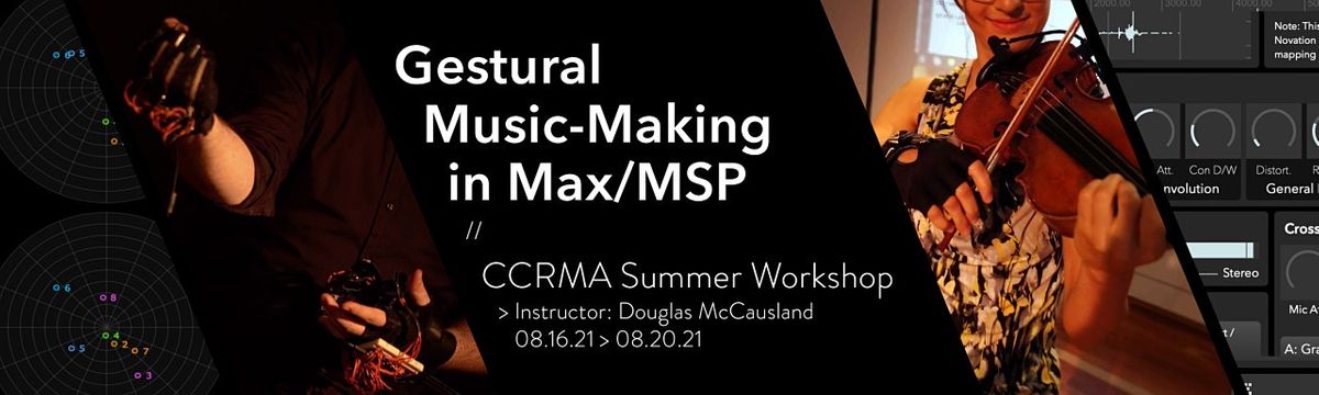 Gestural Music-Making in Max\/MSP