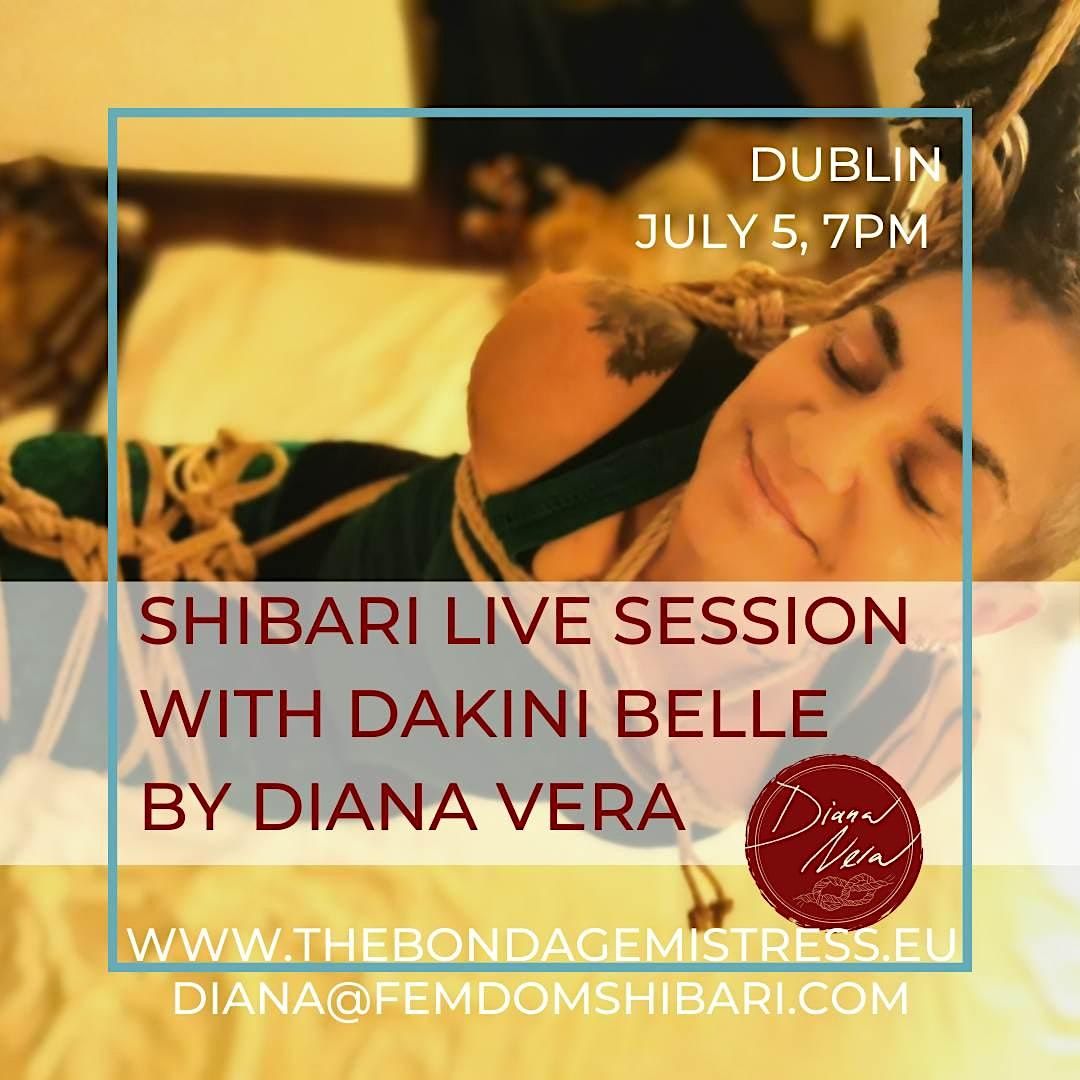 Shibari LIVE session with Dakini Belle