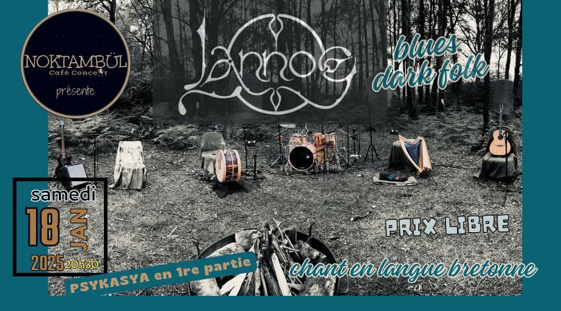 LANNOG \/ blues \u2022 dark folk \u2022 chant en langue bretonne \/\/ PSYKASYA obscure folk onirique @Noktamb\u00fcl