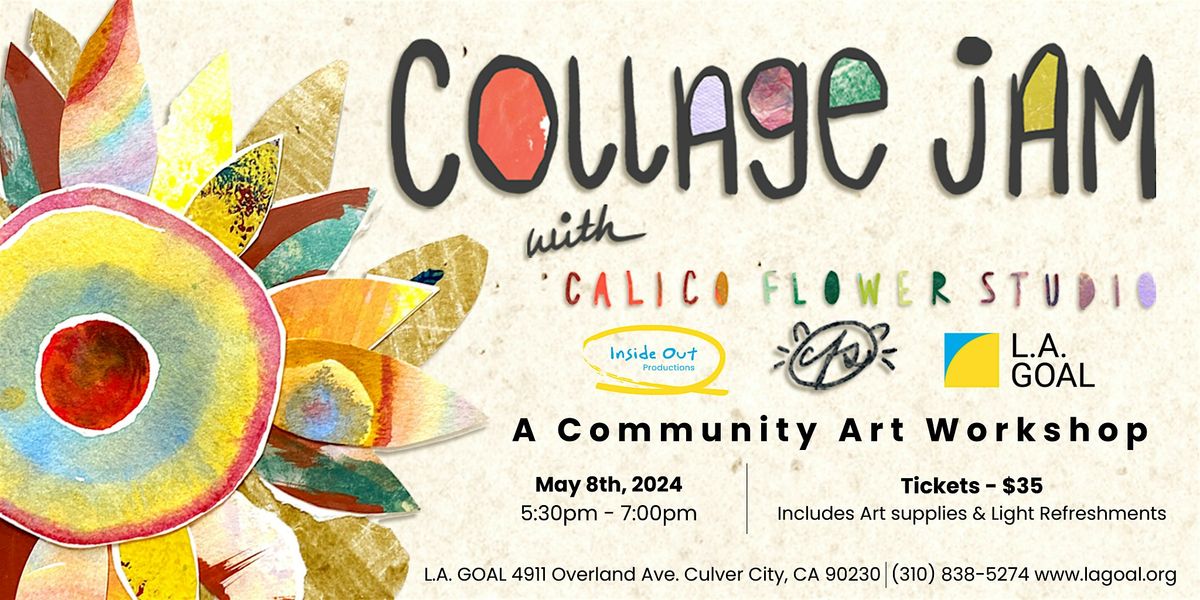Collage Jam! A 90-Minute Art Workshop in Culver City, CA