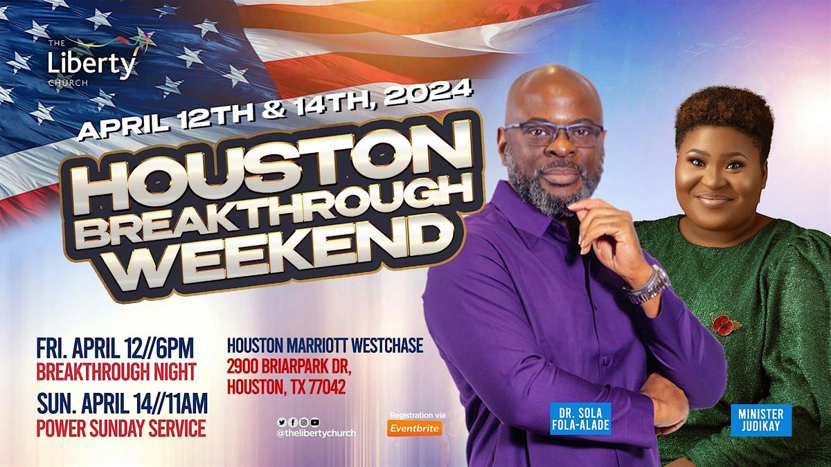 Houston Breakthrough Weekend