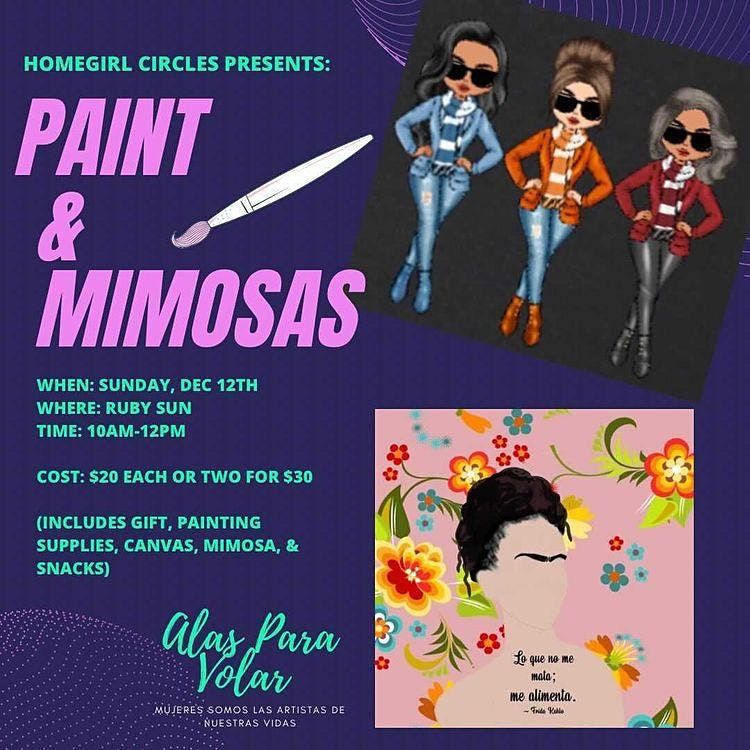 Homegirls Paint Night