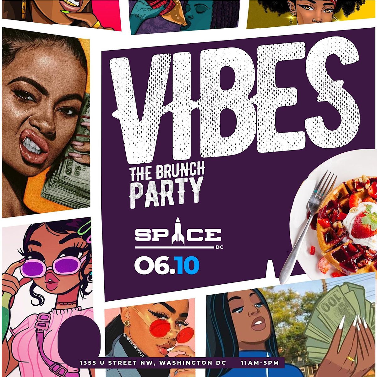 Vibes: THE BRUNCH PARTY AT SPACE SATURDAYS