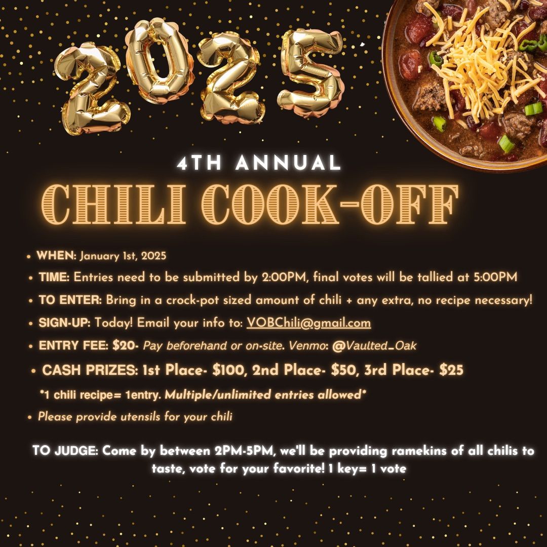 4th Annual Chili Cook-off