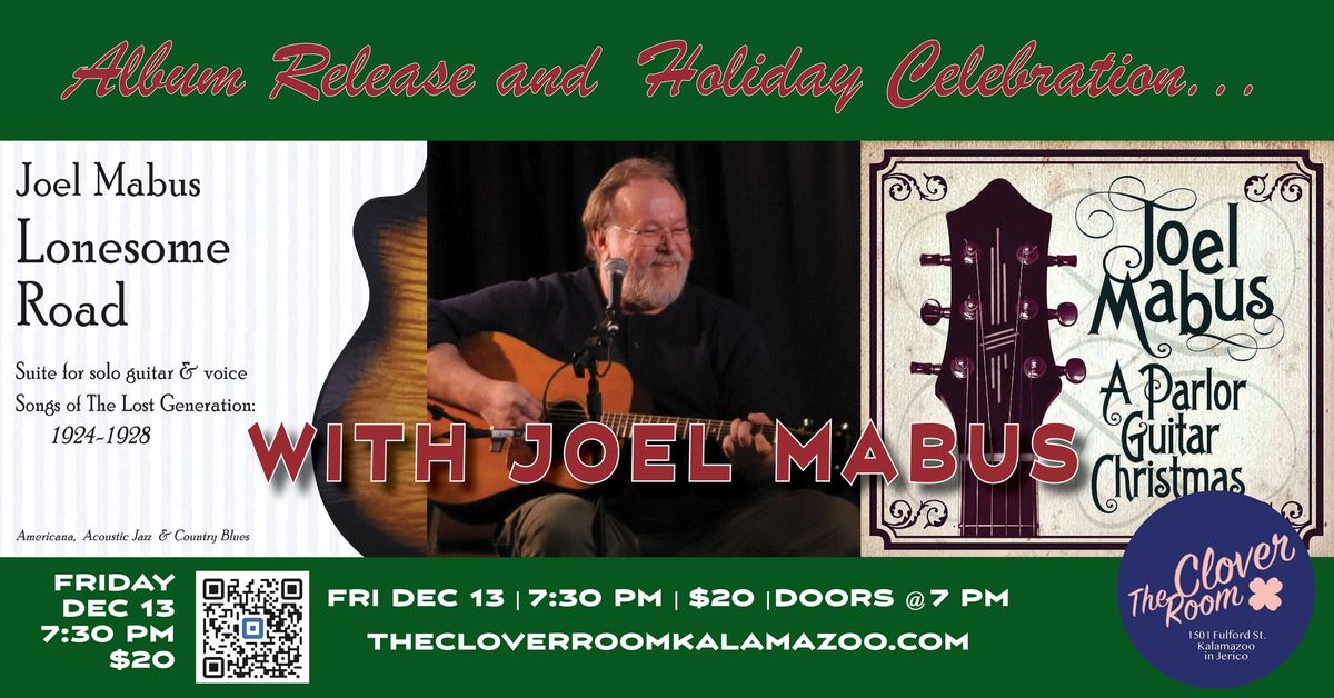 Joel Mabus Album release and Holiday Show!