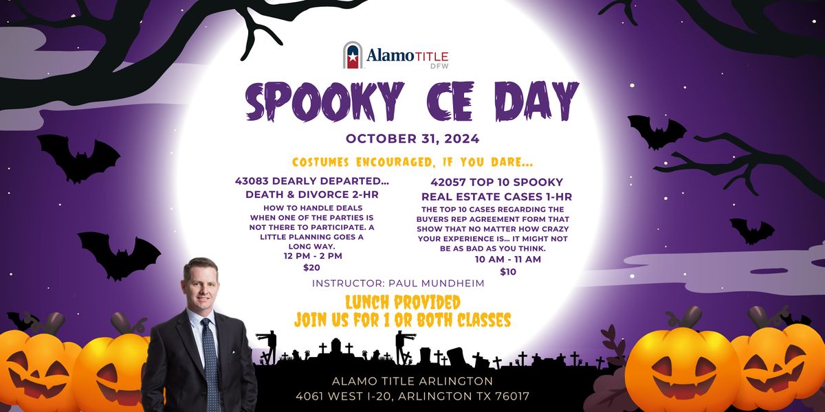 Spooky CE Day for Realtors