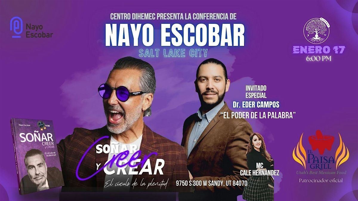 NAYO ESCOBAR "EL C\u00cdRCULO DE LA PLENITUD: SO\u00d1AR, CREER Y CREAR"