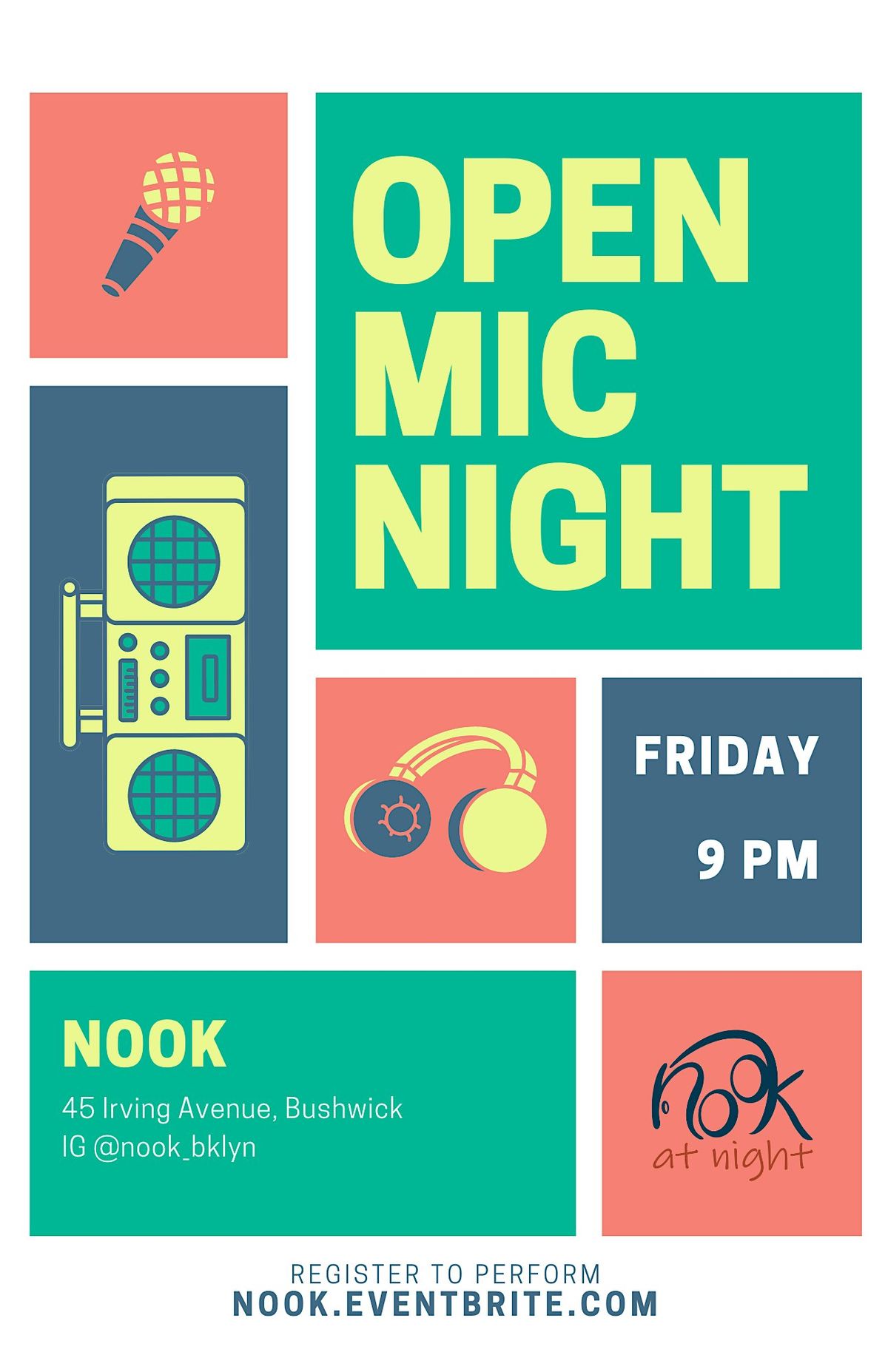 Open Mic Night at Nook